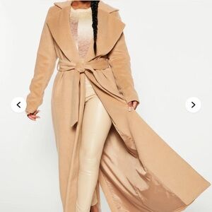 Fashion Nova Tan Trench Coat